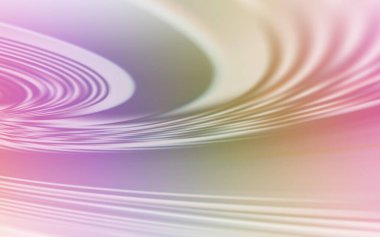 Bükülmüş çizgileri olan ışık çok renkli vektör arkaplanı. Yaratıcı illüstrasyon, yarım tonlu ve eğimli. Tasarımınız için tamamen yeni bir şablon.