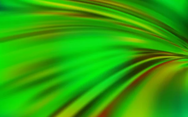 Ljusgrön Gul Vektor Färgglada Abstrakt Bakgrund Elegant Ljus Illustration Med — Stock vektor