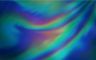 Işık Mavisi vektörü arkaplanı bulanıklaştırdı. Soyut renkli gradyan çizimi. Çalışmalarınız için akıllı tasarım.