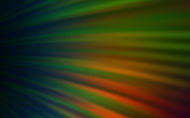 Koyu yeşil, eğri çizgileri olan kırmızı vektör dokusu. Alnında çizgiler olan soyut bir çizim. İş tasarımınız için şablon.