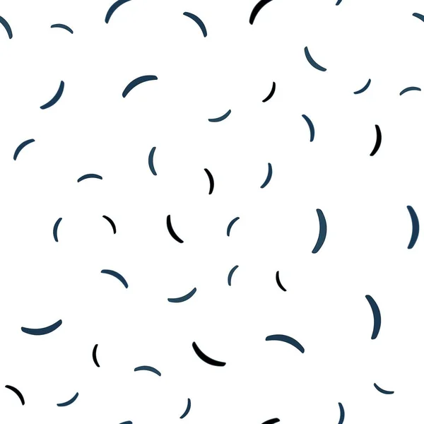 Light Blue Vector Seamless Template Bent Lines Glitter Abstract Illustration — Stock Vector