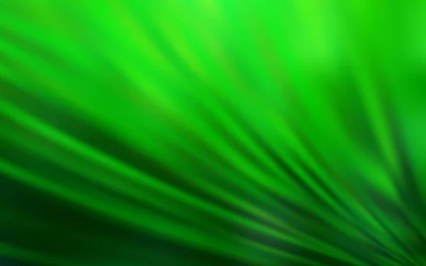 Modello Vettoriale Verde Chiaro Con Linee Nette Illustrazione Astratta Glitter — Vettoriale Stock