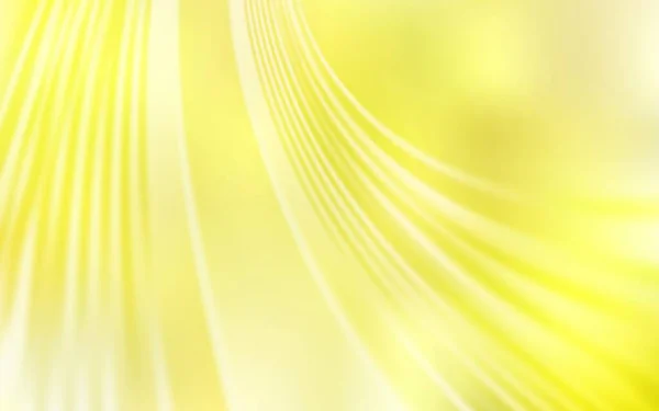 Fondo Vectorial Amarillo Claro Con Líneas Iris Muestra Geométrica Colorida — Vector de stock