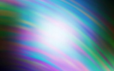 Açık mavi, yeşil çizgili vektör arka plan. Basit bir şekilde yepyeni renkli bir tasvir. Markan için yeni kompozisyon.