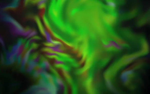 Темно Зелений Вектор Розмивається Сяйвом Абстрактної Текстури Елегантна Яскрава Ілюстрація — стоковий вектор
