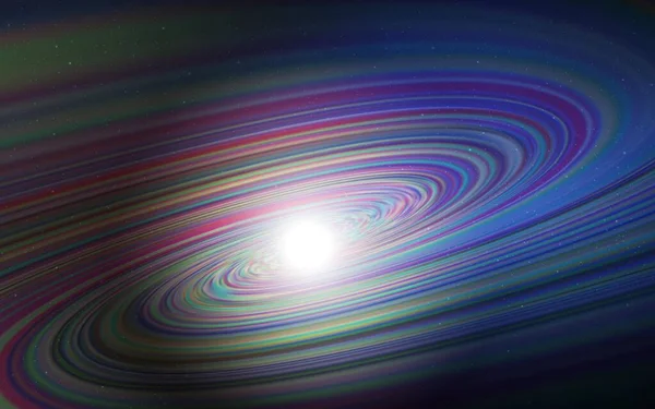 Dunkelblauer Vektorhintergrund Mit Astronomischen Sternen Leuchtende Illustration Mit Himmelssternen Auf — Stockvektor