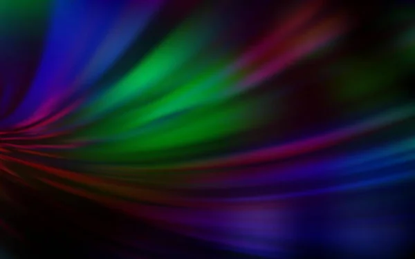 暗い多色ベクトルぼやけと色のパターン グラデーションでカラフルなイラストを抽象化 携帯電話の背景 — ストックベクタ