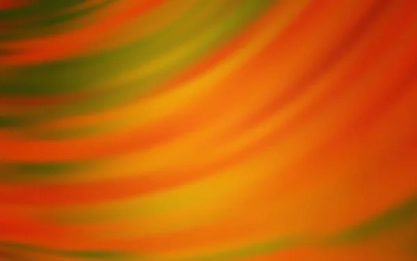 曲げ線でライトオレンジベクトルの背景 バンディラインを備えたモダンなグラデーション抽象イラスト あなたのビジネスのための最高のカラフルなデザイン — ストックベクタ