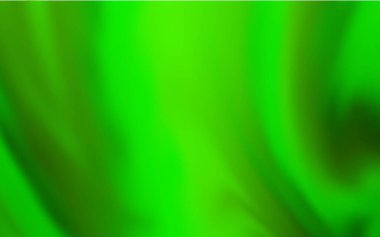 Açık yeşil vektör renkli bulanık arkaplan. Gradyan tasarımlı, soyut, ışıltılı çizimler. Marka kitabı için zarif bir arkaplan.