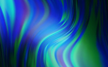 Koyu mavi vektör parlak soyut arkaplan. Gradyan ile modern soyut çizim. Marka kitabınız için yeni biçim tasarımı.