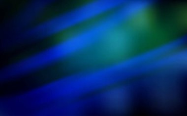 Koyu mavi vektör soyut bulanık arkaplan. Görüntü stili ve gradyanı olan yeni renkli çizimler. İşiniz için yepyeni bir tasarım..