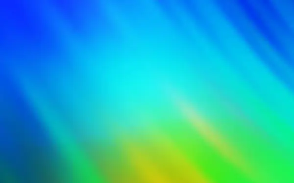 ライトブルー フラットラインと緑のベクトルレイアウト 抽象的なテンプレート上の行とカラフルな輝くイラスト ポスター バナーのパターン — ストックベクタ