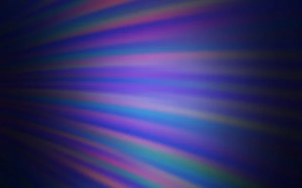 Темно Рожевий Синій Векторний Фон Вигнутими Лініями Барвисті Абстрактні Ілюстрації — стоковий вектор