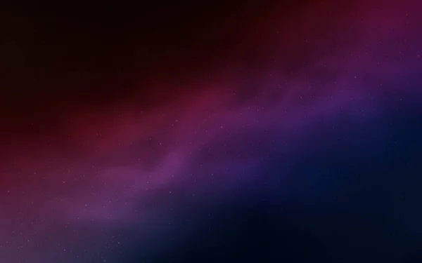Azul Escuro Fundo Vetorial Vermelho Com Estrelas Galáxias Ilustração Abstrata — Vetor de Stock