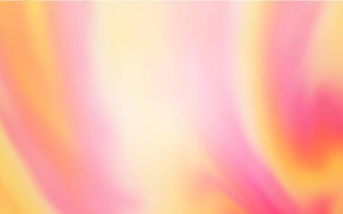 Açık Turuncu vektör renkli bulanık arkaplan. Eğilimli zarif, parlak bir çizim. Web siteniz için bulanık tasarım.