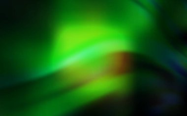 Koyu yeşil vektör arka planı bulanıklaştırdı. Yaratıcı illüstrasyon, yarım tonlu ve eğimli. Çalışmalarınız için akıllı tasarım.