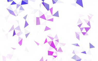 Işık Çokrenkli vektör çokgen arkaplan. Üçgenlerden oluşan parlayan çokgen çizimler. Marka kitabınız için yeni şablon.