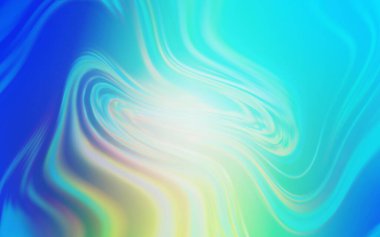 Açık mavi, sarı vektör soyut parlak desen. Gradyan ile modern soyut çizim. Web siteniz için bulanık tasarım.