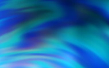Işık Mavisi vektörü soyut parlak şablonu bulanıklaştırdı. Gradyan tasarımlı, soyut, ışıltılı çizimler. İş tasarımınız için yeni biçim.
