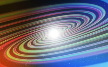 Açık mavi, uzay yıldızlı sarı vektör şablonu. Soyut şablonda gökyüzü yıldızlarıyla parlayan illüstrasyon. Reklamınız, posteriniz, afişiniz için en iyi tasarım.