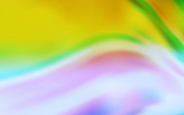 Açık mavi, sarı vektör parlak şablonu bulanıklaştırdı. Soyut ve gradyan renkte renkli çizimler. Tasarımının yeni yolu.