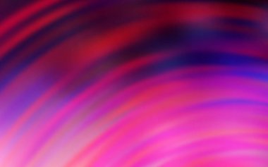 Koyu mor, pembe çizgili vektör şablonu. Çağdaş gradyan soyut çizgileri olan çizimler. İşiniz için yepyeni bir tasarım..