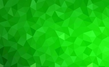 Koyu mavi vektör eğimli üçgen dokusu. Çokgen şekilli bir örnek. İşiniz için yepyeni bir tasarım..