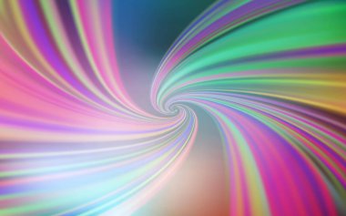 Açık yeşil, çizgileri olan kırmızı vektör arkaplan. Yaratıcı illüstrasyon, yarım tonlu ve eğimli. Tasarımınız için renkli dalga deseni.