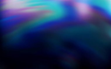 Koyu mavi vektör parlak soyut çizim. Eğilimli zarif, parlak bir çizim. İşiniz için yepyeni bir tasarım..