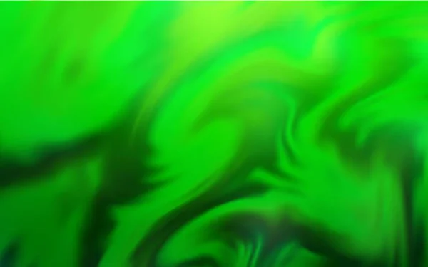 Modello Offuscato Vettore Verde Chiaro Illustrazione Astratta Moderna Con Gradiente — Vettoriale Stock
