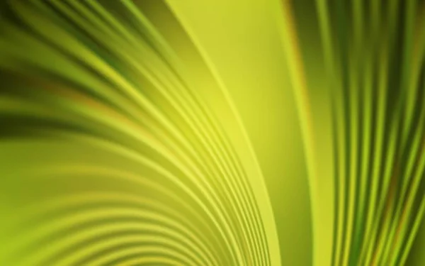 Světle Zelený Vektorový Vzor Ohnutými Čarami Zcela Nová Barevná Ilustrace — Stockový vektor