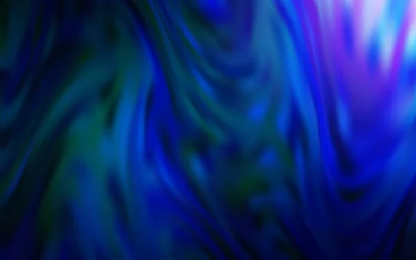 Plantilla Brillante Abstracta Vectorial Azul Oscuro Ilustración Abstracta Brillante Con — Vector de stock