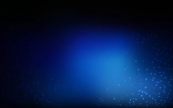 Tekstur Vektor Blue Gelap Dengan Bintang Cara Susu Ilustrasi Berwarna - Stok Vektor