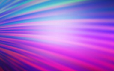 Açık Pembe, eğri çizgileri olan mavi vektör arkaplan. Basit ve eğik renkte renkli bir tasvir. Web siteniz için soyut tasarım.