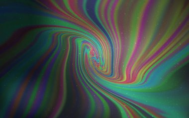 Kozmik yıldızlı hafif gri vektör düzeni. Soyut şablonda gökyüzü yıldızlarıyla parlayan illüstrasyon. İş ilanınız için akıllı tasarım.