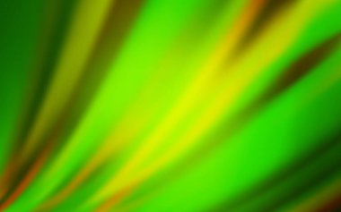 Açık yeşil, sarı vektör soyut parlak desen. Eğilimli zarif, parlak bir çizim. Tasarımlar için arka plan.