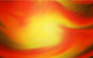 Açık Turuncu Vektör Soyut Çizim. Soyut ve gradyan renkte renkli çizimler. İş tasarımınız için yeni biçim.