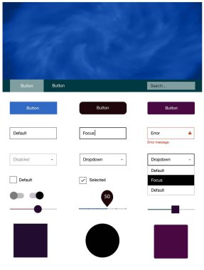 Gökyüzü yıldızlı Dark Multicolor vektör tarzı rehber. Soyut arkaplanda yıldızlar olan renkli stil rehberi. Web siteleri için basit renkli tasarım.