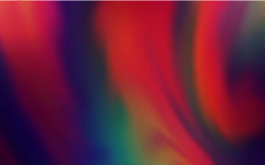 Koyu yeşil, kırmızı vektör soyut parlak şablonu bulanıklaştırdı. Gradyan ile modern soyut çizim. Marka kitabı için zarif bir arkaplan.