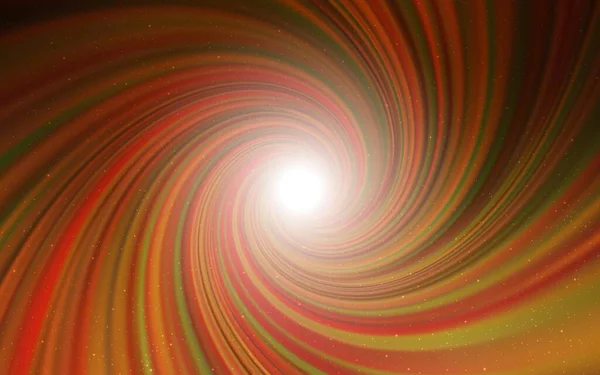 Latar Belakang Vektor Oranye Gelap Dengan Bintang Galaksi Bintang Luar - Stok Vektor