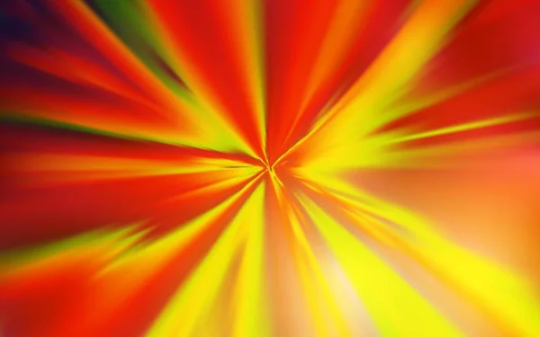 Light Orange Vector Colorful Blur Background New Colored Illustration Blur — Stock Vector