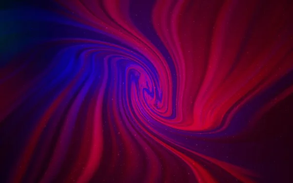 Dark Pink Modré Vektorové Pozadí Hvězdami Galaxie Vesmírné Hvězdy Rozmazaném — Stockový vektor