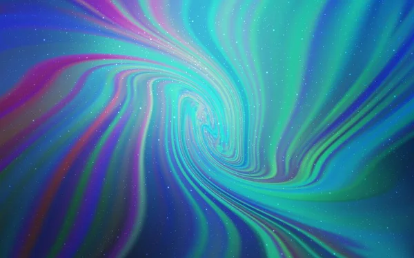 淡淡的粉红 蓝色的矢量纹理与银河的星星 现代抽象的说明与大北斗七星 宇宙背景模板 — 图库矢量图片