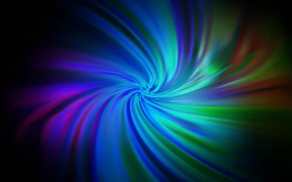 Dark Multicolor Vector Blurred Bright Texture New Colored Illustration Blur — Stock Vector