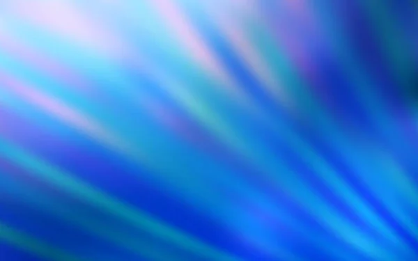 Светло Синий Векторный Фон Резкими Полосами Блестящие Абстрактные Иллюстрации Красочными — стоковый вектор
