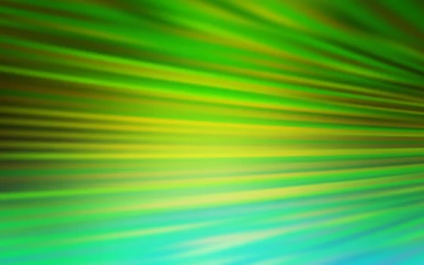 Luz Verde Fundo Vetorial Com Listras Stright Glitter Ilustração Abstrata — Vetor de Stock