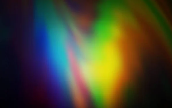 Тёмный Многоцветный Векторный Глянцевый Абстрактный Фон Яркие Цветные Иллюстрации Умном — стоковый вектор