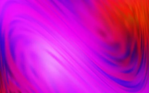 Hellrosa Roter Vektor Verschwommen Und Farbiges Muster Leuchtend Farbige Illustration — Stockvektor