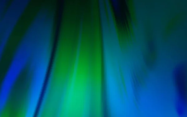 Azul Escuro Verde Vetor Colorido Borrão Fundo Uma Elegante Ilustração —  Vetores de Stock