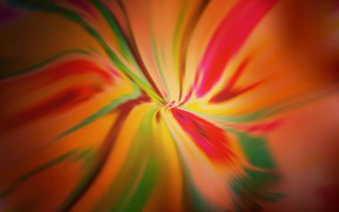 Koyu turuncu çizgili vektör şablonu. Eğilimli soyut bir çizim. Cep telefonu ekranları için şablon.